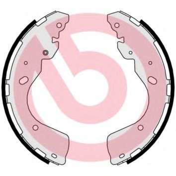 Тормозные колодки BREMBO S 56 547