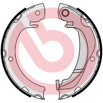 Тормозные колодки ручника BREMBO S 83 561