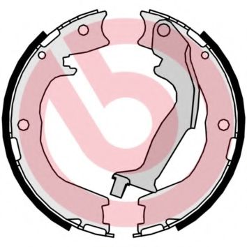 Тормозные колодки ручника BREMBO S 83 562