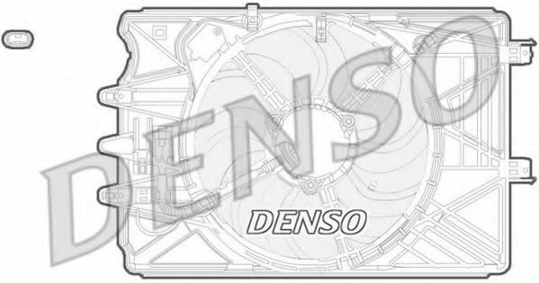 Вентилятор охлаждения DENSO DER09069