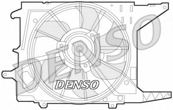 Вентилятор охлаждения DENSO DER37003