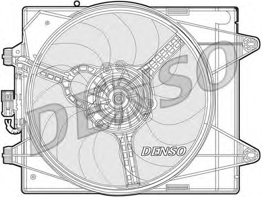 Вентилятор охлаждения DENSO DER13004