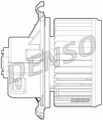 Вентилятор салону DENSO DEA09024