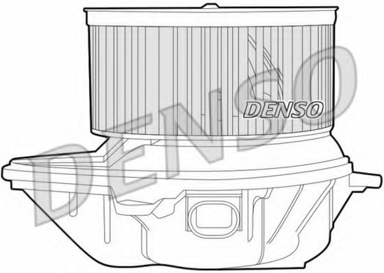 Вентилятор салону DENSO DEA23007