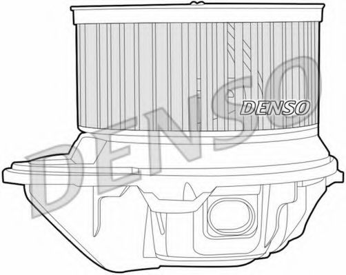 Вентилятор салона DENSO DEA23011