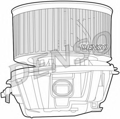 Вентилятор салону DENSO DEA07008
