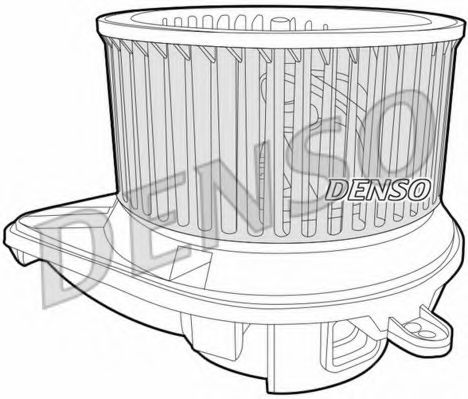 Вентилятор салону DENSO DEA17011