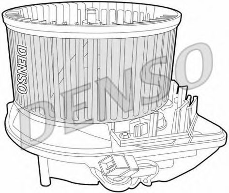 Вентилятор салону DENSO DEA07015