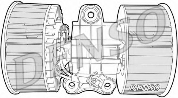 Вентилятор салону DENSO DEA05004