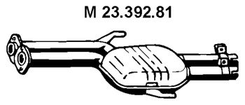 Резонатор EBERSPÄCHER 23.392.81