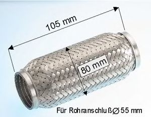 Гофра выпускной системы EBERSPÄCHER 99.007.79