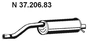 Глушитель EBERSPÄCHER 37.206.83