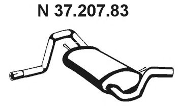 Глушитель EBERSPÄCHER 37.207.83