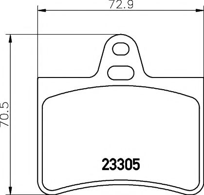 Тормозные колодки MINTEX MDB2190