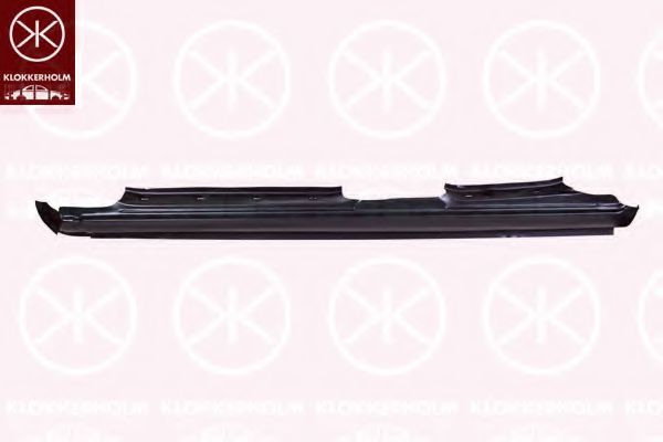 Боковой обвес на порог KLOKKERHOLM 3475011
