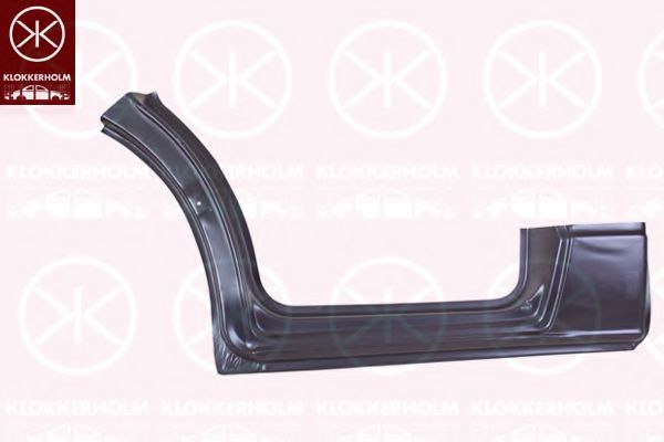 Боковой обвес на порог KLOKKERHOLM 3547042