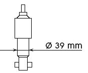 Амортизатор KAYABA 443253 Premium - Фото 1