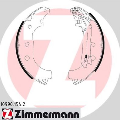 Тормозные колодки ZIMMERMANN 10990.154.2