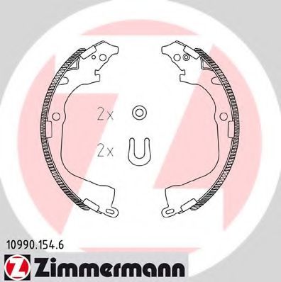Тормозные колодки ZIMMERMANN 10990.154.6