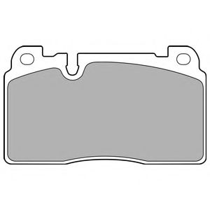 Тормозные колодки DELPHI LP2491