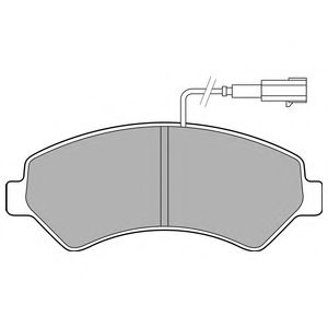 Тормозные колодки DELPHI LP2492