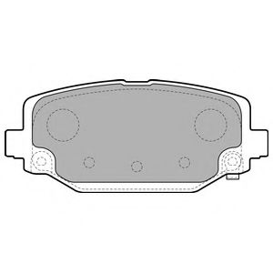 Тормозные колодки DELPHI LP2499