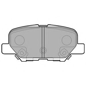 Тормозные колодки DELPHI LP2501