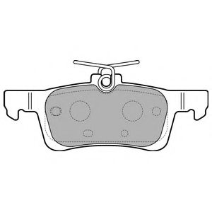 Тормозные колодки DELPHI LP2503