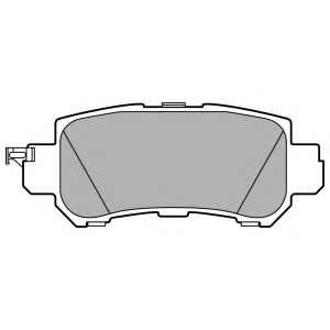 Тормозные колодки DELPHI LP2482