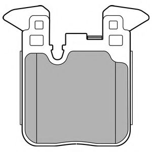 Тормозные колодки DELPHI LP2660