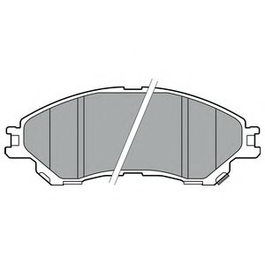Тормозные колодки DELPHI LP2664