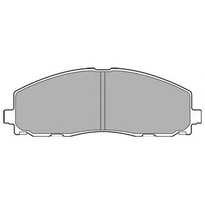 Гальмівні колодки DELPHI LP2694