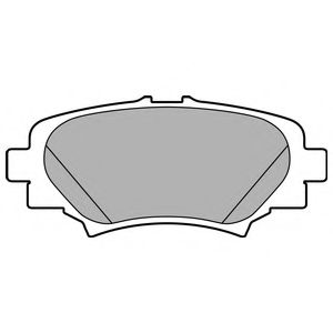 Тормозные колодки DELPHI LP2702