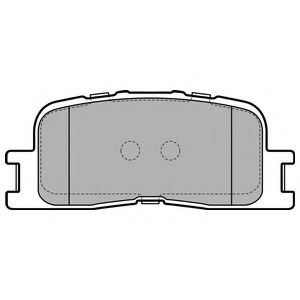 Тормозные колодки DELPHI LP2703