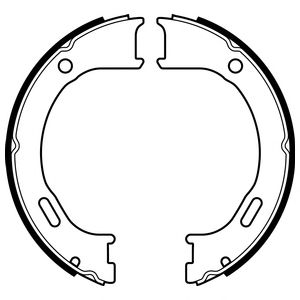 Тормозные колодки ручника DELPHI LS2076