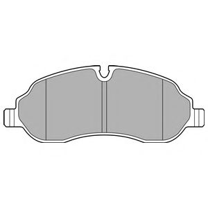 Тормозные колодки DELPHI LP3136