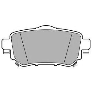 Гальмівні колодки DELPHI LP3145