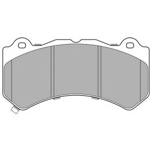 Тормозные колодки DELPHI LP3154