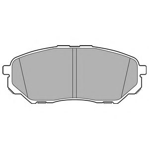 Тормозные колодки DELPHI LP3186