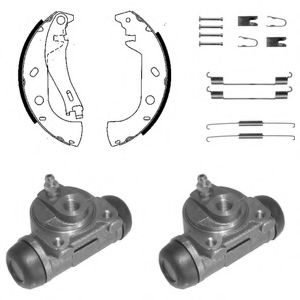 Тормозные колодки DELPHI KP1116
