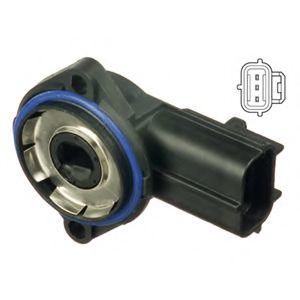 Датчик положения дроссельной заслонки, ДПДЗ DELPHI SS10528-12B1
