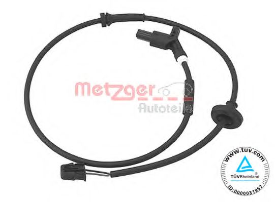 Датчик вращения колеса METZGER 0900085