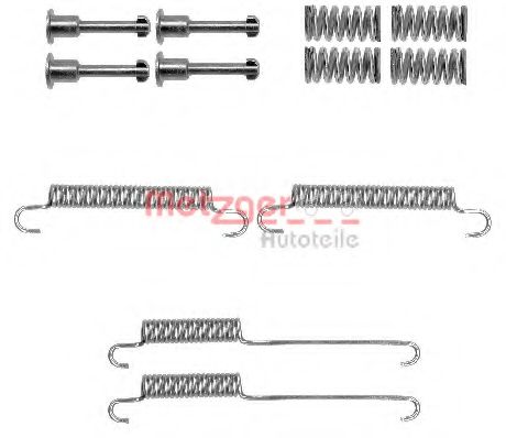 Ремкомплект ручника METZGER 105-0892