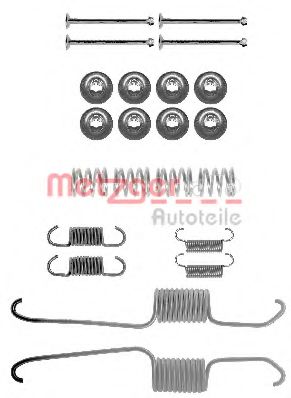 Монтажный комплект тормозных колодок METZGER 105-0003
