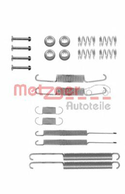 Монтажный комплект тормозных колодок METZGER 105-0598