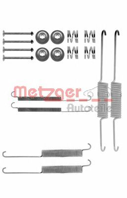 Монтажний комплект гальмівних колодок METZGER 105-0758