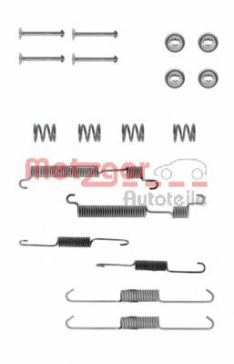 Монтажный комплект тормозных колодок METZGER 105-0770