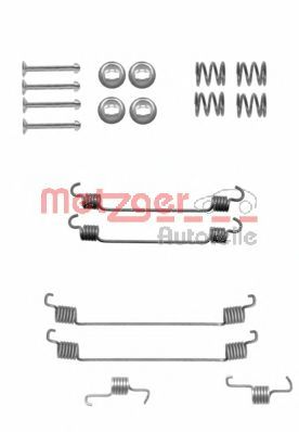 Монтажный комплект тормозных колодок METZGER 105-0820
