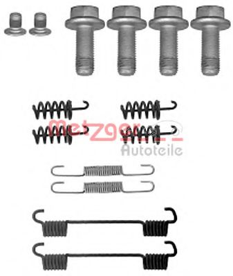 Ремкомплект ручника METZGER 105-0878