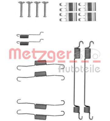 Монтажный комплект тормозных колодок METZGER 105-0030